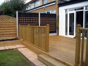 Fife decking and fencing